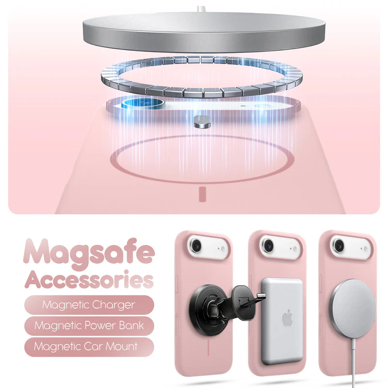 Cloud Feel Silicone Case for Apple iPhone 17 Air – Supports Wireless Charging - Image 18