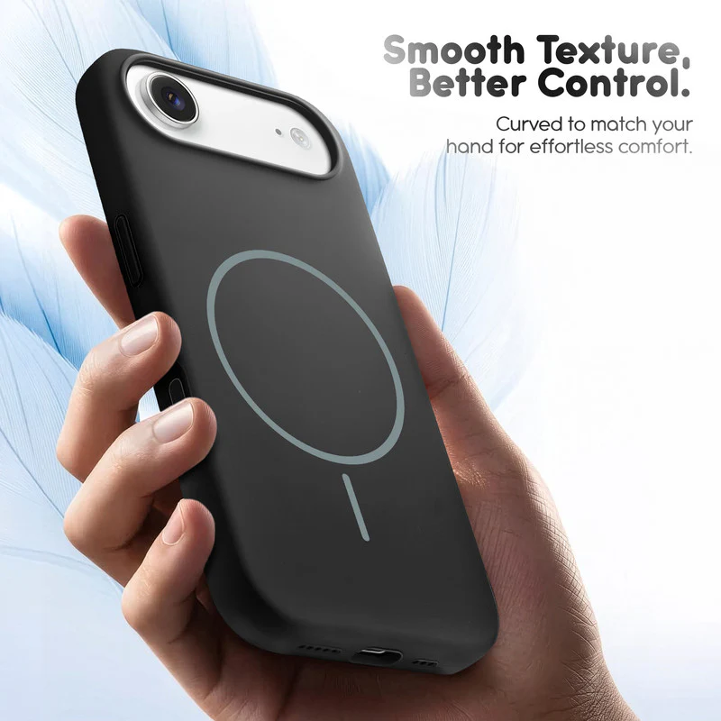 Cloud Feel Silicone Case for Apple iPhone 17 Air – Supports Wireless Charging - Image 2
