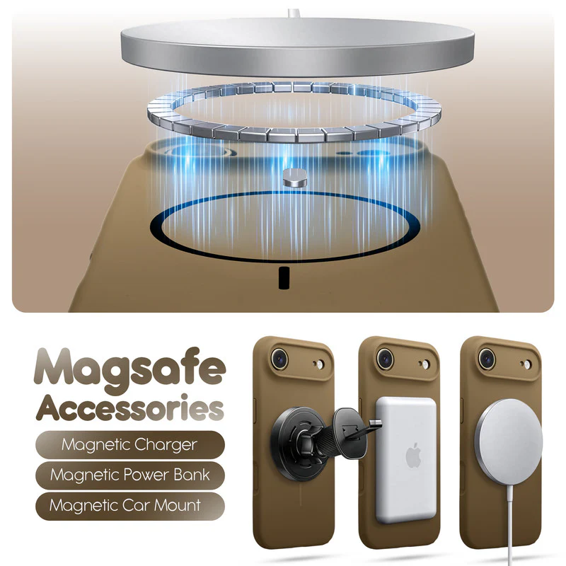 Cloud Feel Silicone Case for Apple iPhone 17 Air With Camera Protection – Supports Wireless Charging - Image 13