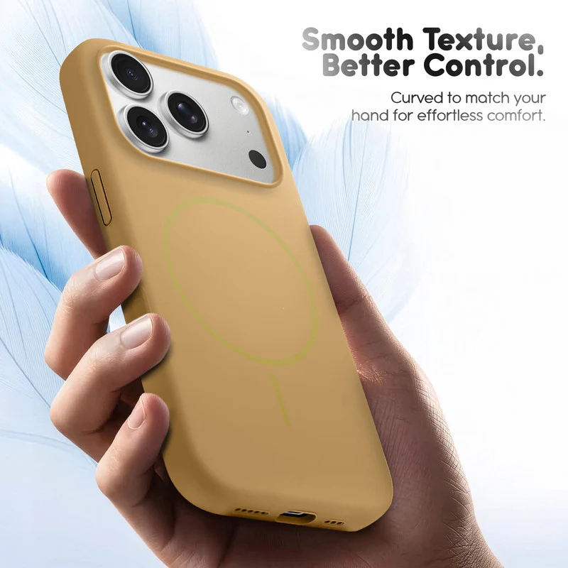Cloud Feel Silicone Case for Apple iPhone 17 Pro – Supports Wireless Charging - Image 15