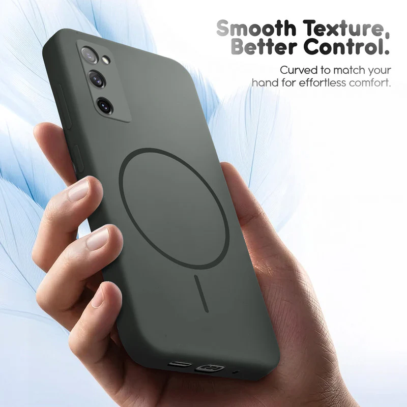 Cloud Feel Silicone Case for Samsung S20 FE 5G – Supports Wireless Charging - Image 2