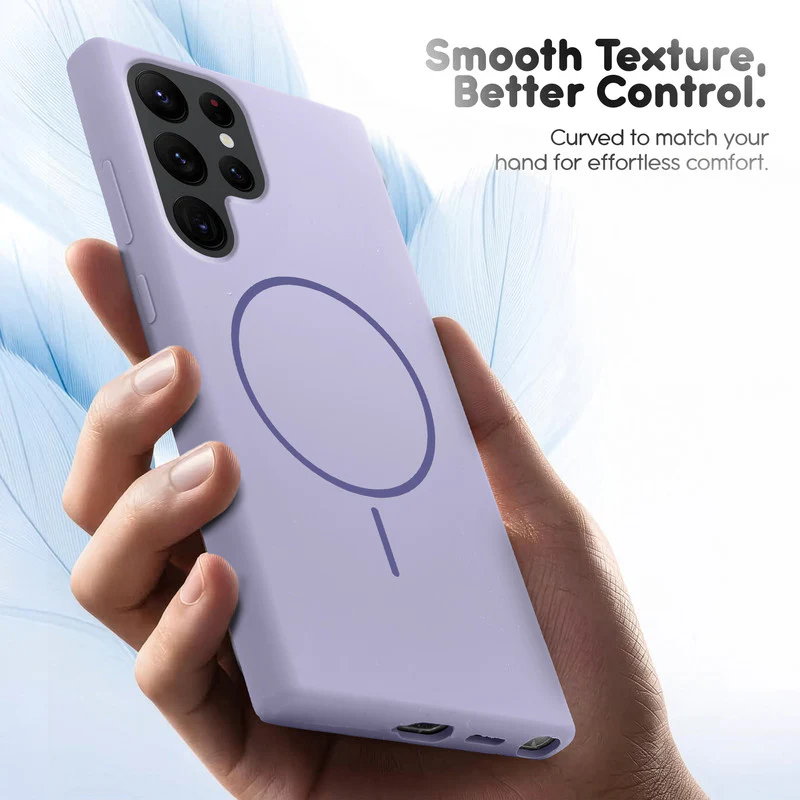 Cloud Feel Silicone Case for Samsung S22 Ultra 5G – Supports Wireless Charging - Image 17