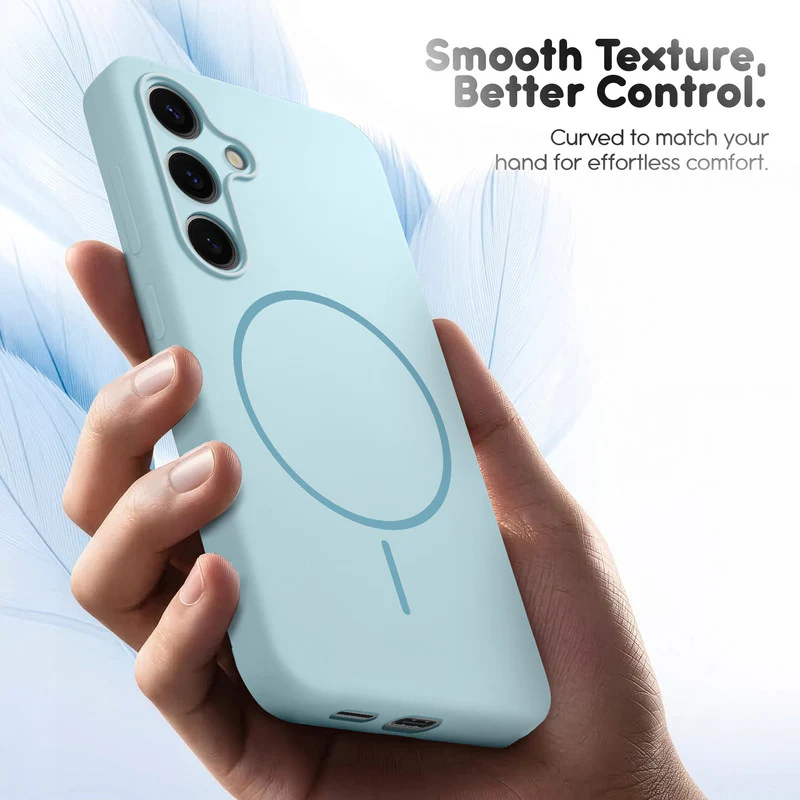 Cloud Feel Silicone Case for Samsung S23 FE 5G – Supports Wireless Charging - Image 12