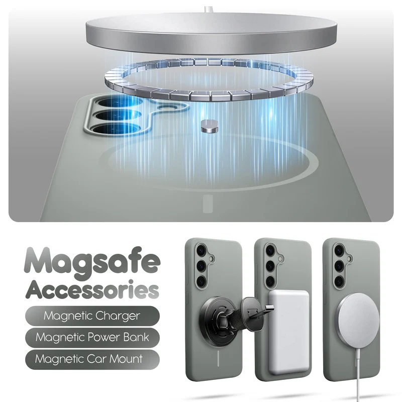 Cloud Feel Silicone Case for Samsung S24 5G – Supports Wireless Charging - Image 48