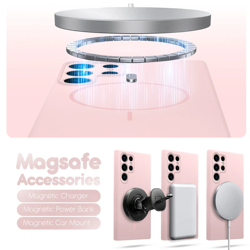 Cloud Feel Silicone Case for Samsung S24 Ultra 5G – Supports Wireless Charging - Image 43