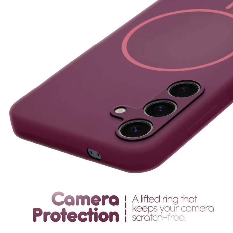 Cloud Feel Silicone Case for Samsung S25 5G – Supports Wireless Charging - Image 4