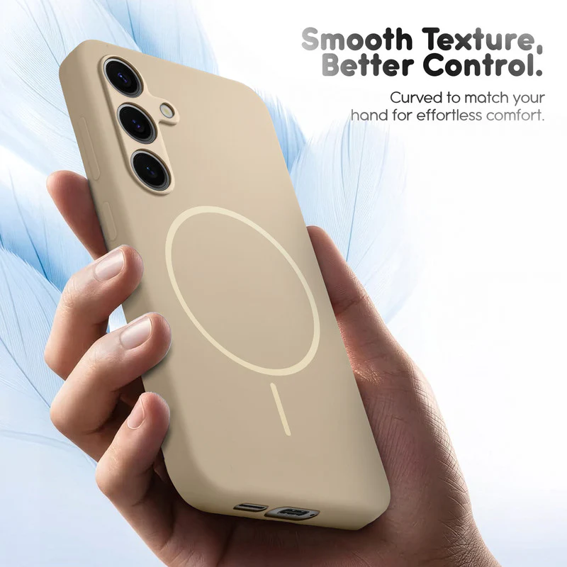 Cloud Feel Silicone Case for Samsung S25 Plus 5G – Supports Wireless Charging - Image 17
