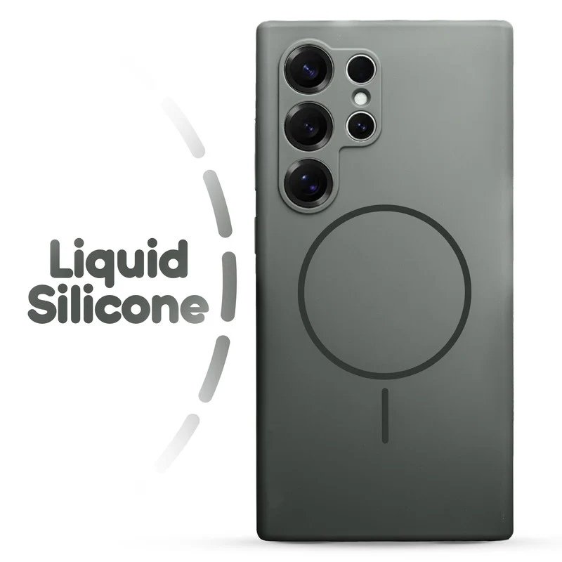 Cloud Feel Silicone Case for Samsung S25 Ultra 5G – Supports Wireless Charging - Image 26