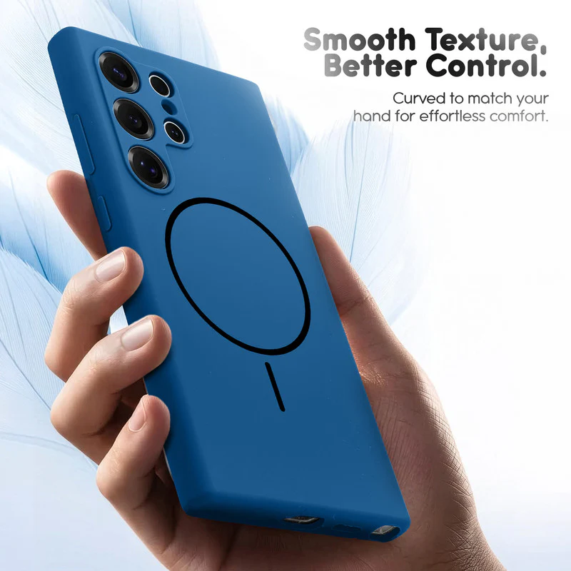 Cloud Feel Silicone Case for Samsung S25 Ultra 5G – Supports Wireless Charging - Image 37