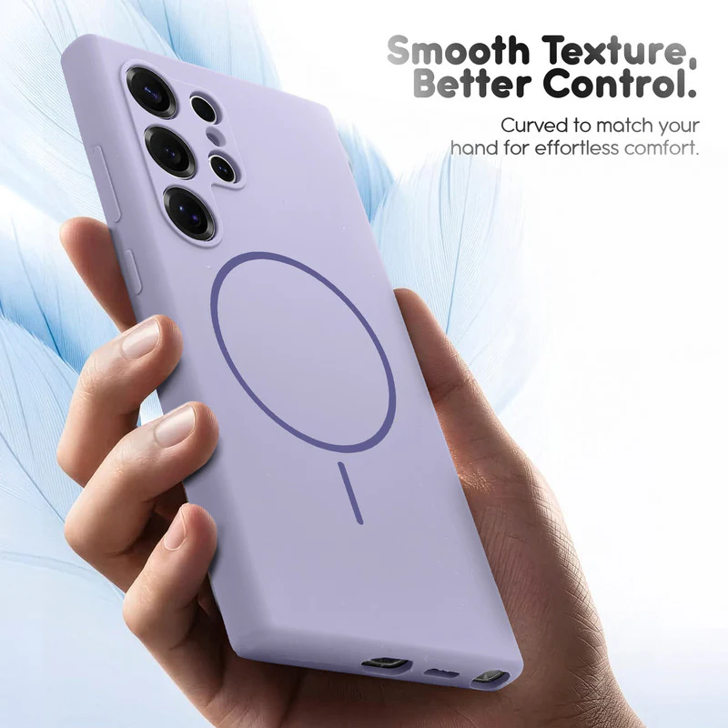 Cloud Feel Silicone Case for Samsung S25 Ultra 5G – Supports Wireless Charging - Image 47