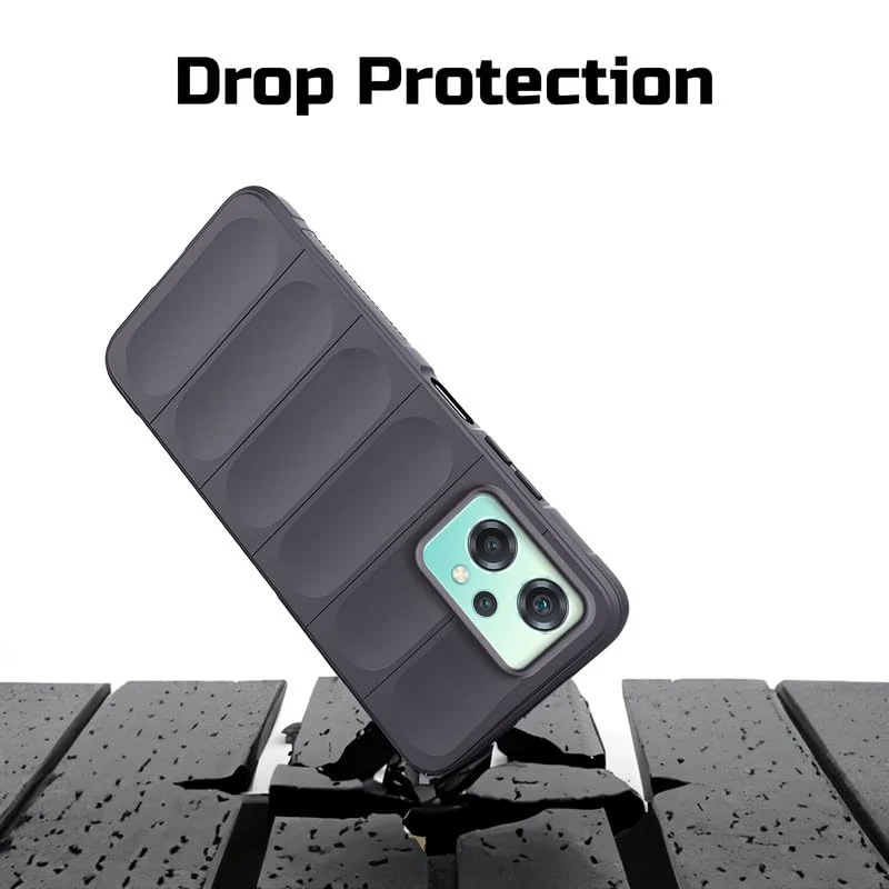 Liquid Silicone Case for OnePlus Nord CE 2 Lite 5G | Comfort Grip Soft Touch Matte TPU | - Black - Image 16