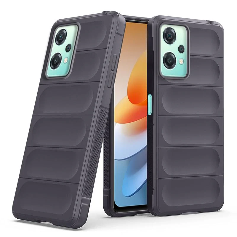 Liquid Silicone Case for OnePlus Nord CE 2 Lite 5G | Comfort Grip Soft Touch Matte TPU | - Black - Image 18
