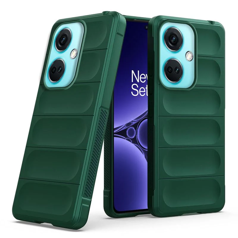 Liquid Silicone Case for OnePlus Nord CE 3 5G | Comfort Grip Soft Touch Matte TPU | - Black - Image 12