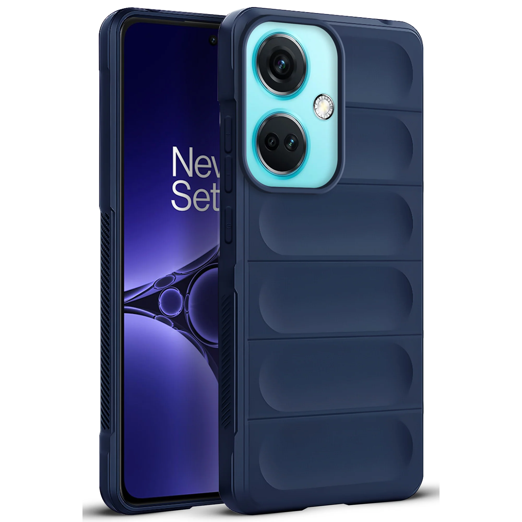 Liquid Silicone Case for OnePlus Nord CE 3 5G | Comfort Grip Soft Touch Matte TPU | - Black - Image 14