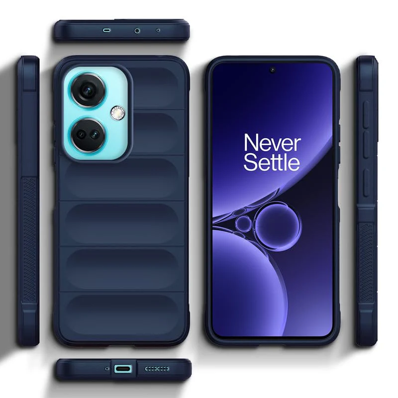 Liquid Silicone Case for OnePlus Nord CE 3 5G | Comfort Grip Soft Touch Matte TPU | - Black - Image 15