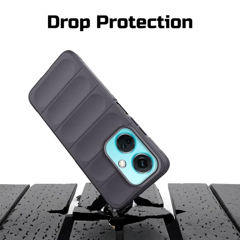 Liquid Silicone Case for OnePlus Nord CE 3 5G | Comfort Grip Soft Touch Matte TPU | - Black - Image 22