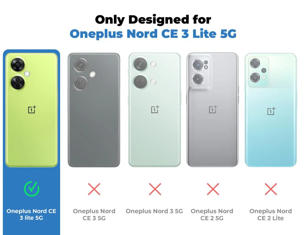 Liquid Silicone Case for OnePlus Nord CE 3 Lite 5G | Comfort Grip Soft Touch Matte TPU - Image 2