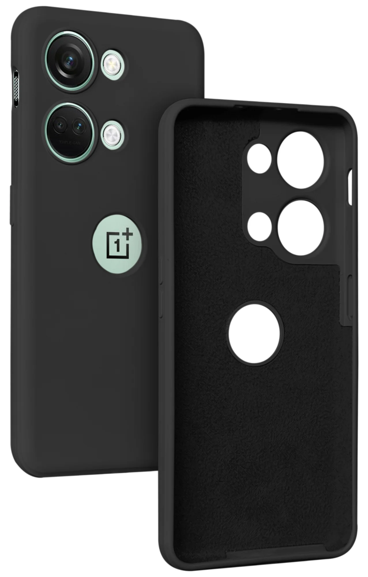 Liquid Silicone Case with Logo Cut Back Cover for OnePlus Nord 3 5G - Image 12