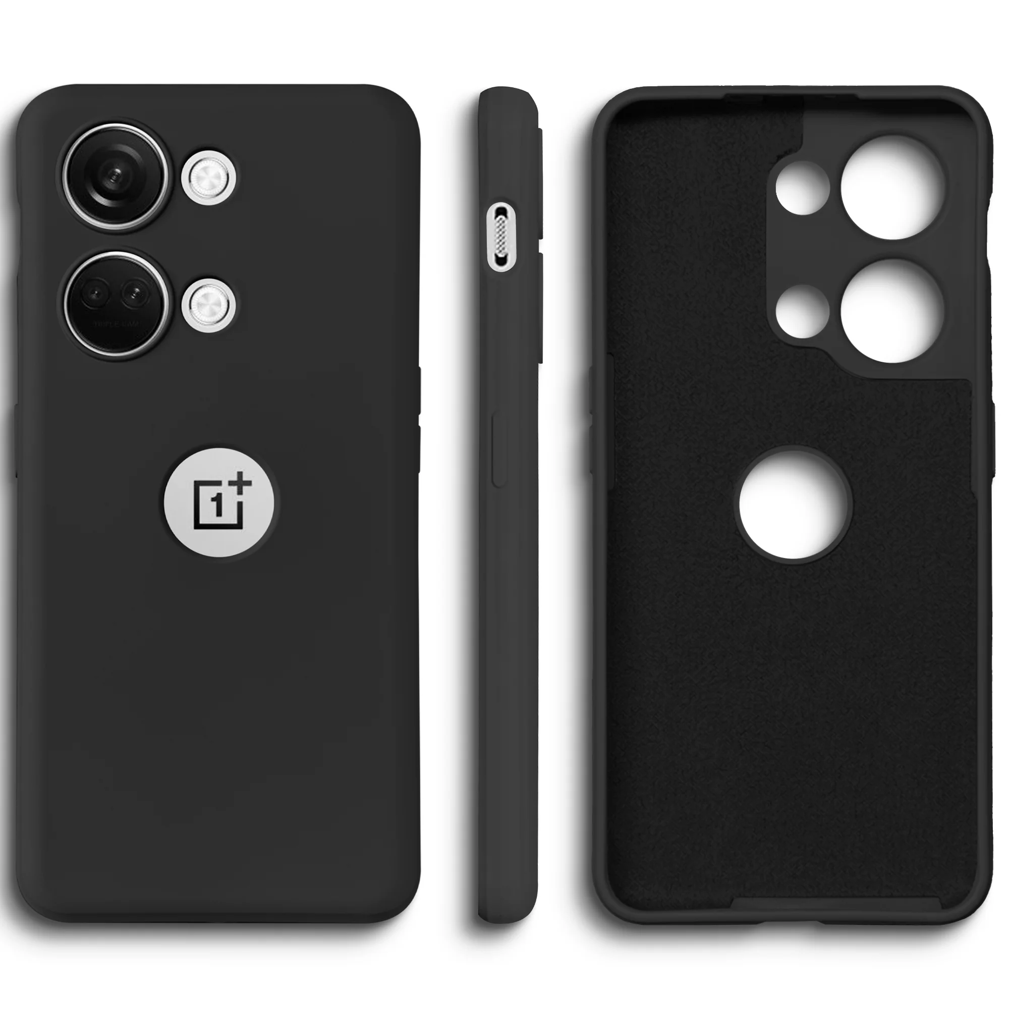 Liquid Silicone Case with Logo Cut Back Cover for OnePlus Nord 3 5G - Image 13