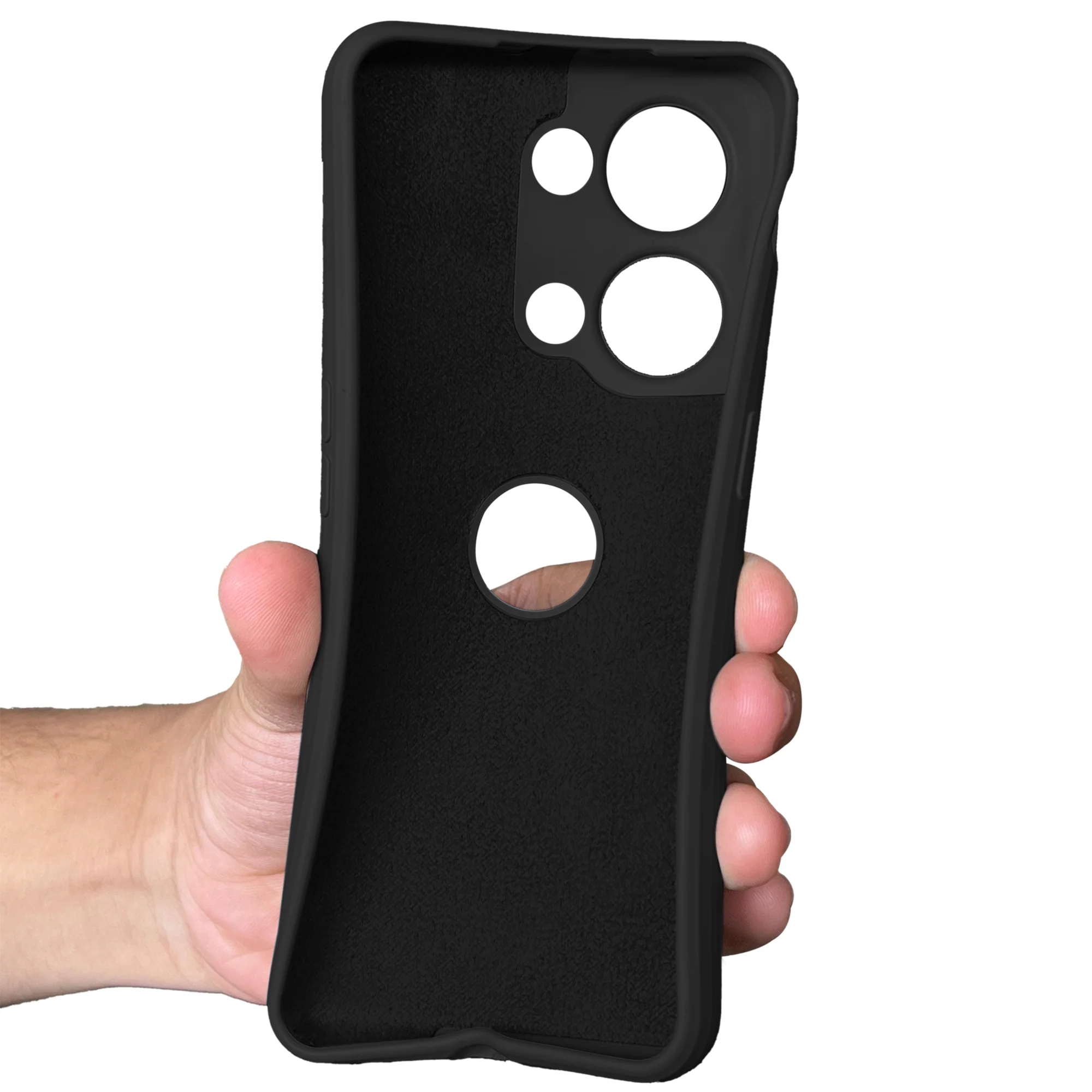 Liquid Silicone Case with Logo Cut Back Cover for OnePlus Nord 3 5G - Image 16