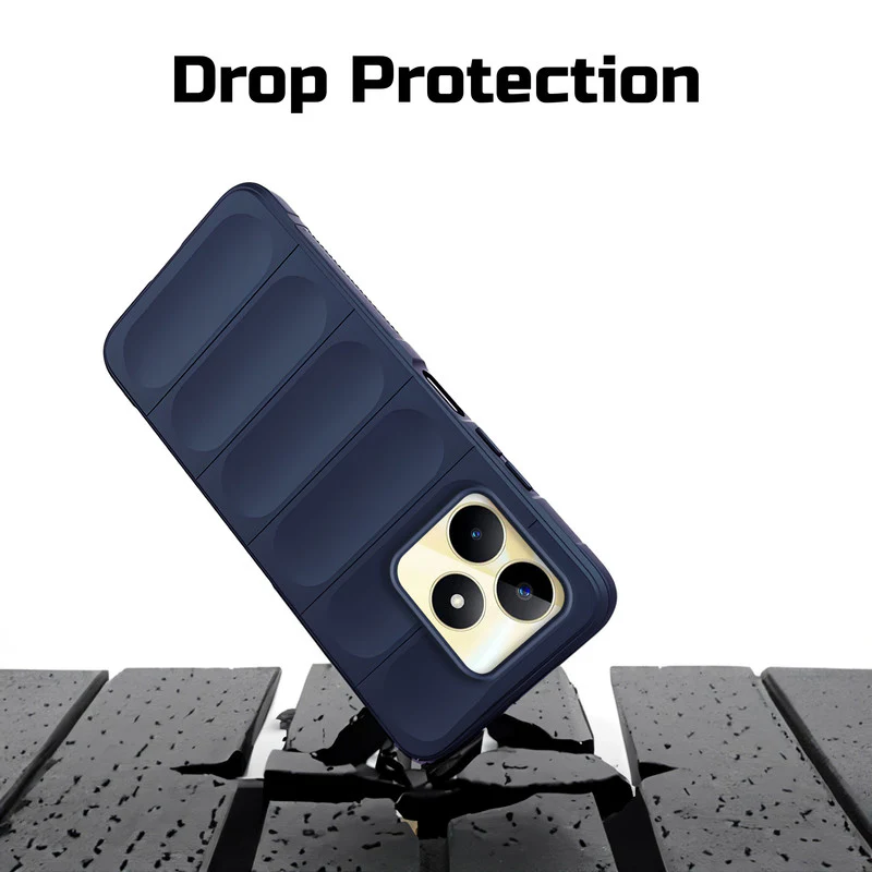 Soft Silicone Comfort Grip Back Cover Case For Realme C51 with Soft Touch Matte TPU - Image 11