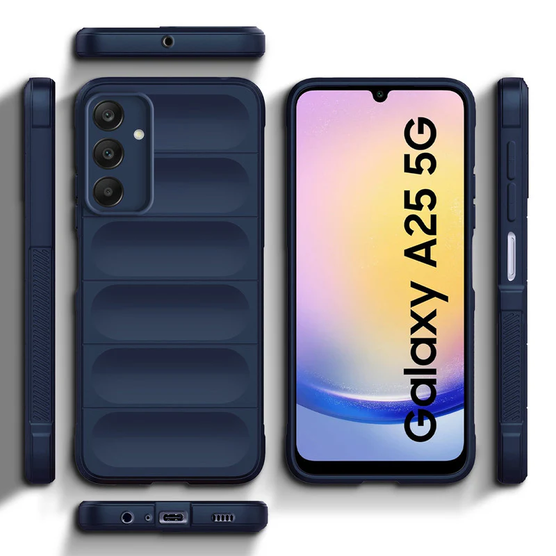 Soft Silicone Comfort Grip Back Cover Case For Samsung A25 5G with Soft Touch Matte TPU - Image 10