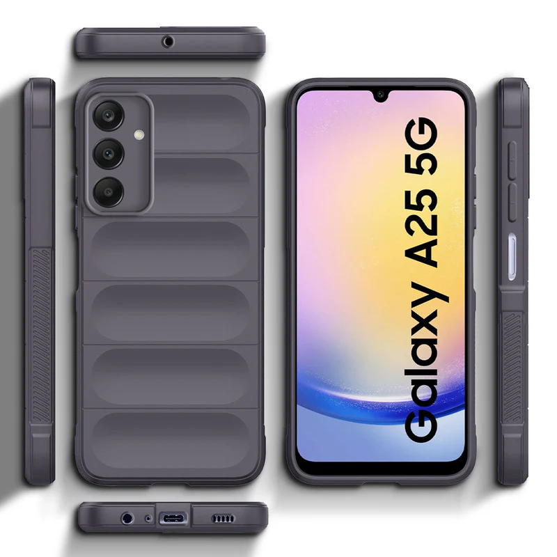 Soft Silicone Comfort Grip Back Cover Case For Samsung A25 5G with Soft Touch Matte TPU - Image 24