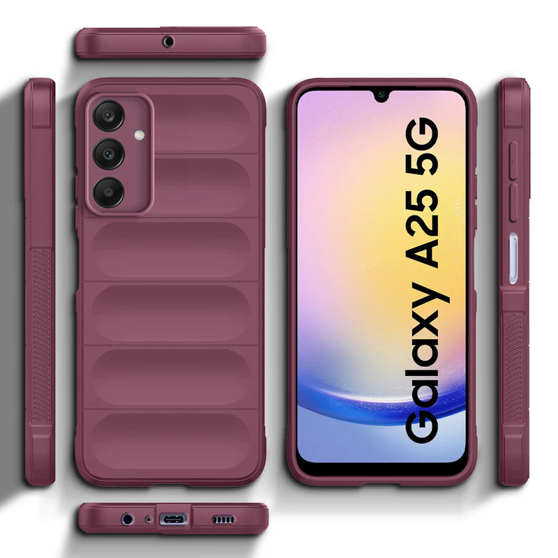 Soft Silicone Comfort Grip Back Cover Case For Samsung A25 5G with Soft Touch Matte TPU - Image 31