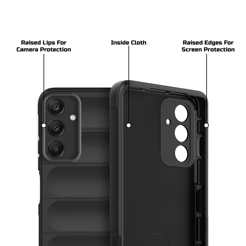 Soft Silicone Comfort Grip Back Cover Case For Samsung A25 5G with Soft Touch Matte TPU - Image 5