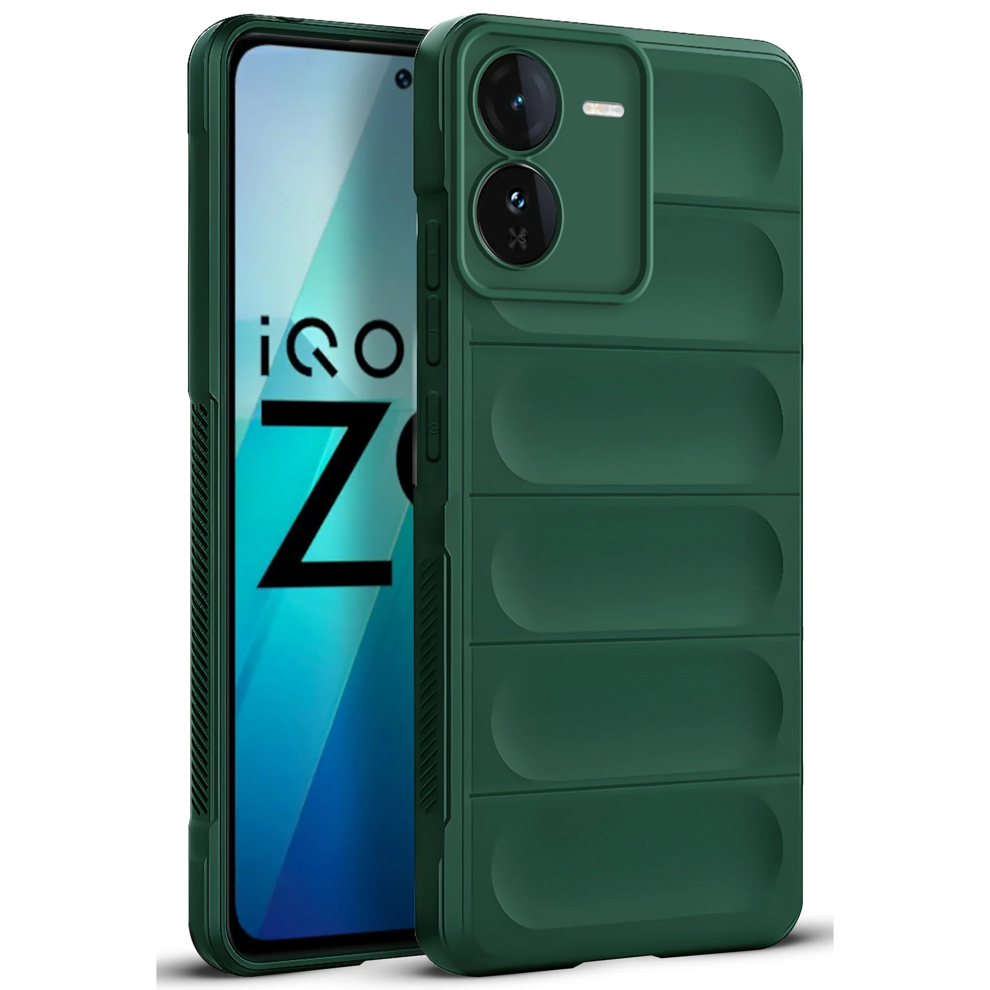 Soft Silicone Comfort Grip Back Cover Case For iQOO Z9 5G - Image 8