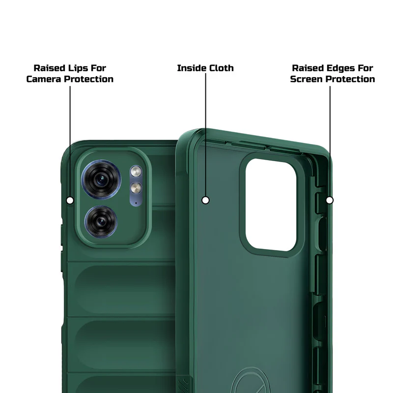 Soft Silicone Comfort Grip Back Cover Case For Motorola Edge 40 5G - Image 19