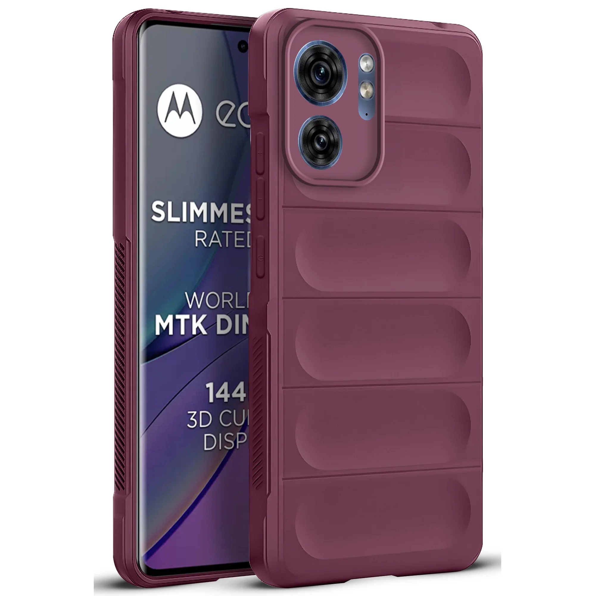 Soft Silicone Comfort Grip Back Cover Case For Motorola Edge 40 5G - Image 22