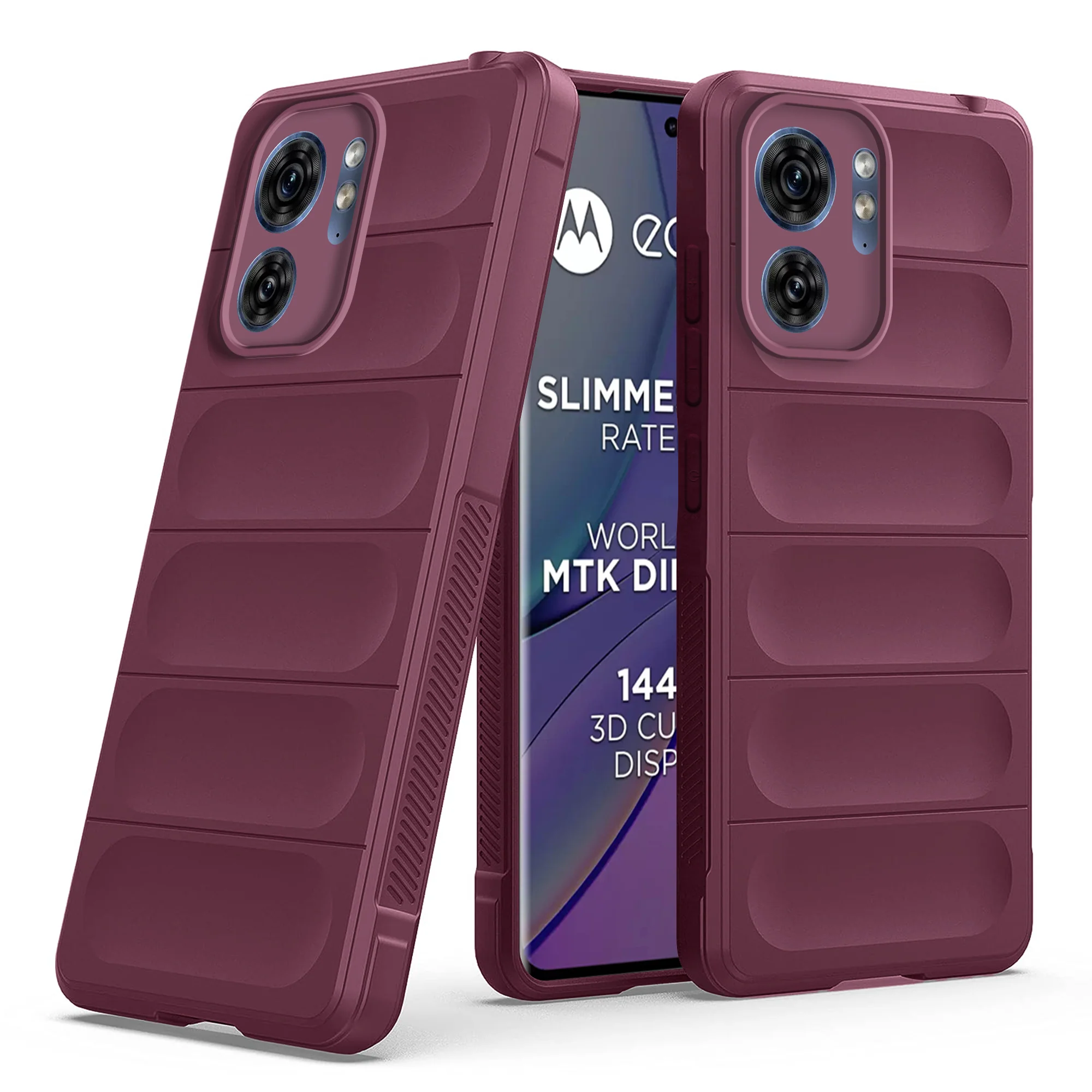 Soft Silicone Comfort Grip Back Cover Case For Motorola Edge 40 5G - Image 27