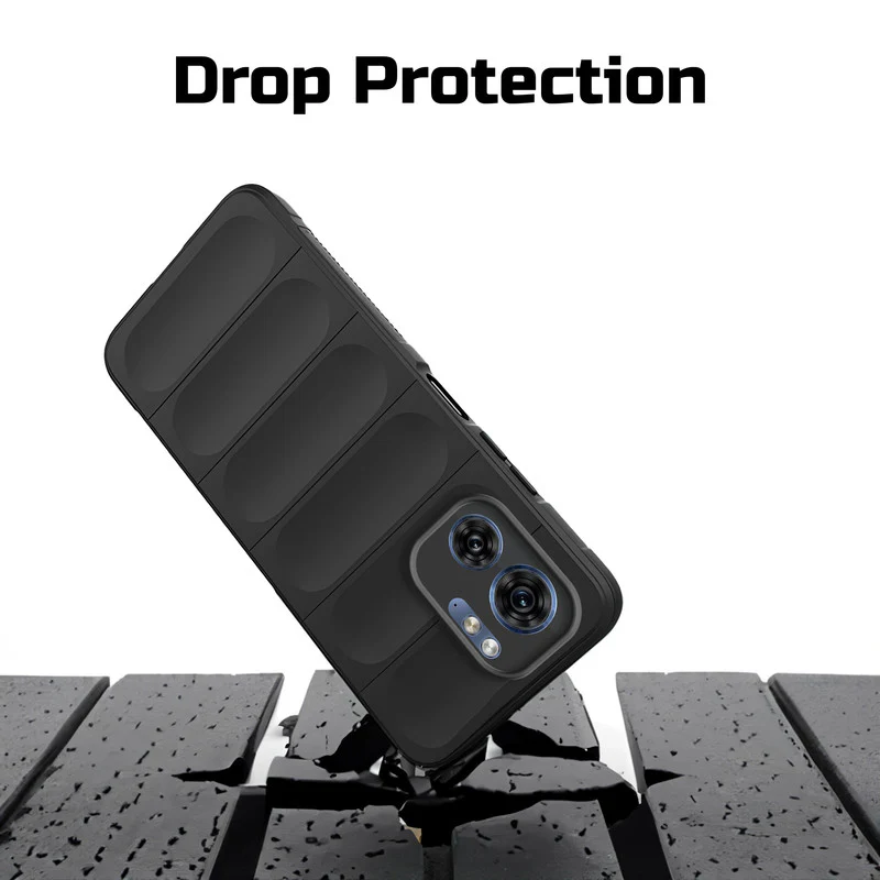 Soft Silicone Comfort Grip Back Cover Case For Motorola Edge 40 5G - Image 4