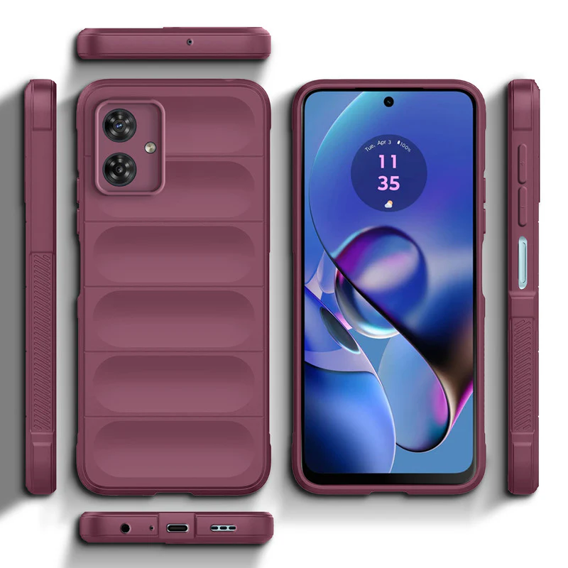 Soft Silicone Comfort Grip Back Cover Case For Motorola G54 5G - Image 27