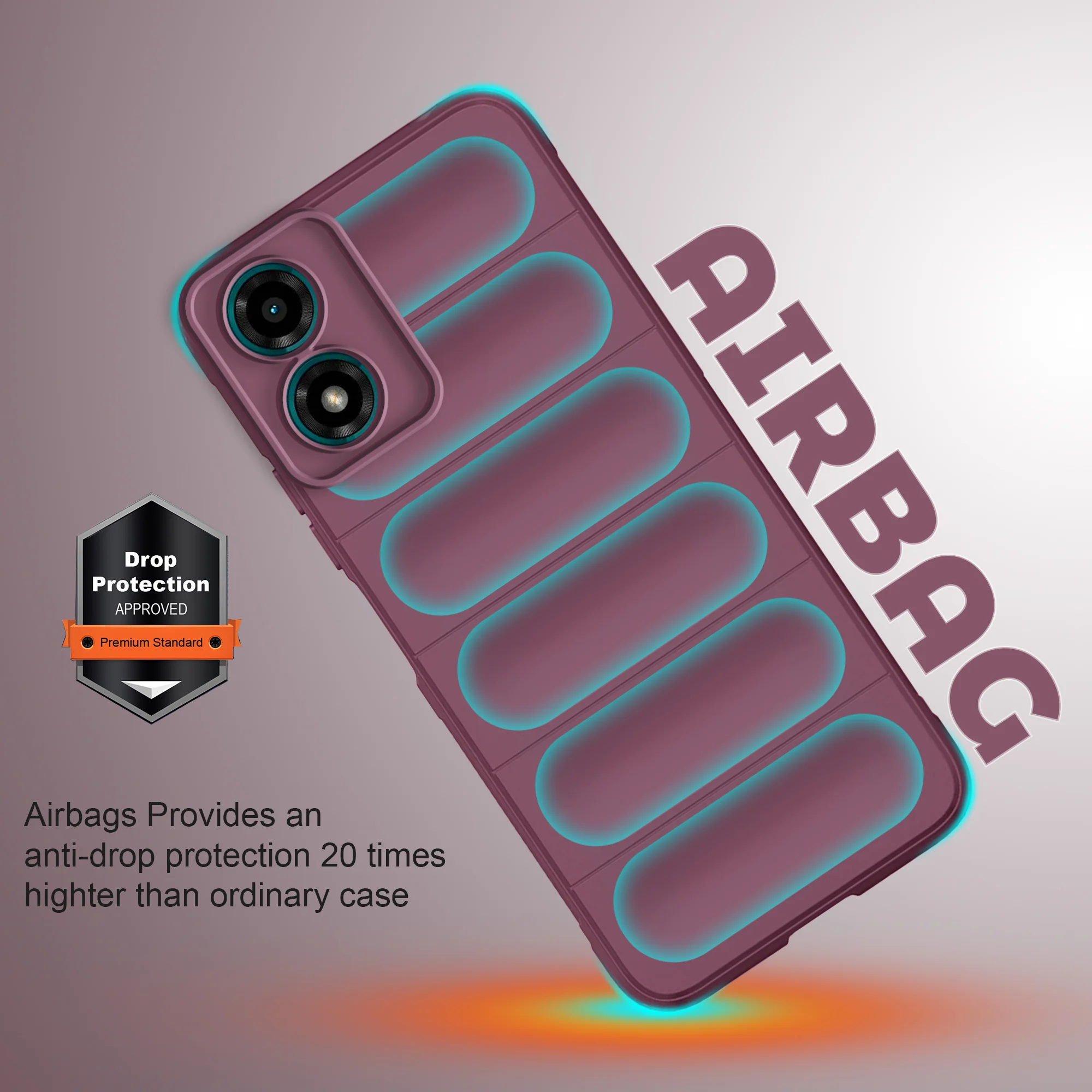 Soft Silicone Comfort Grip Back Cover Case For Motorola G04 - Image 35
