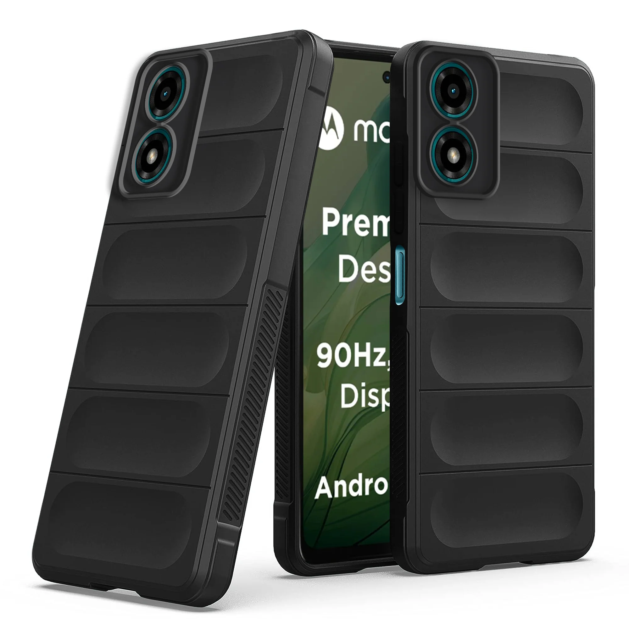 Soft Silicone Comfort Grip Back Cover Case For Motorola G04 - Image 6