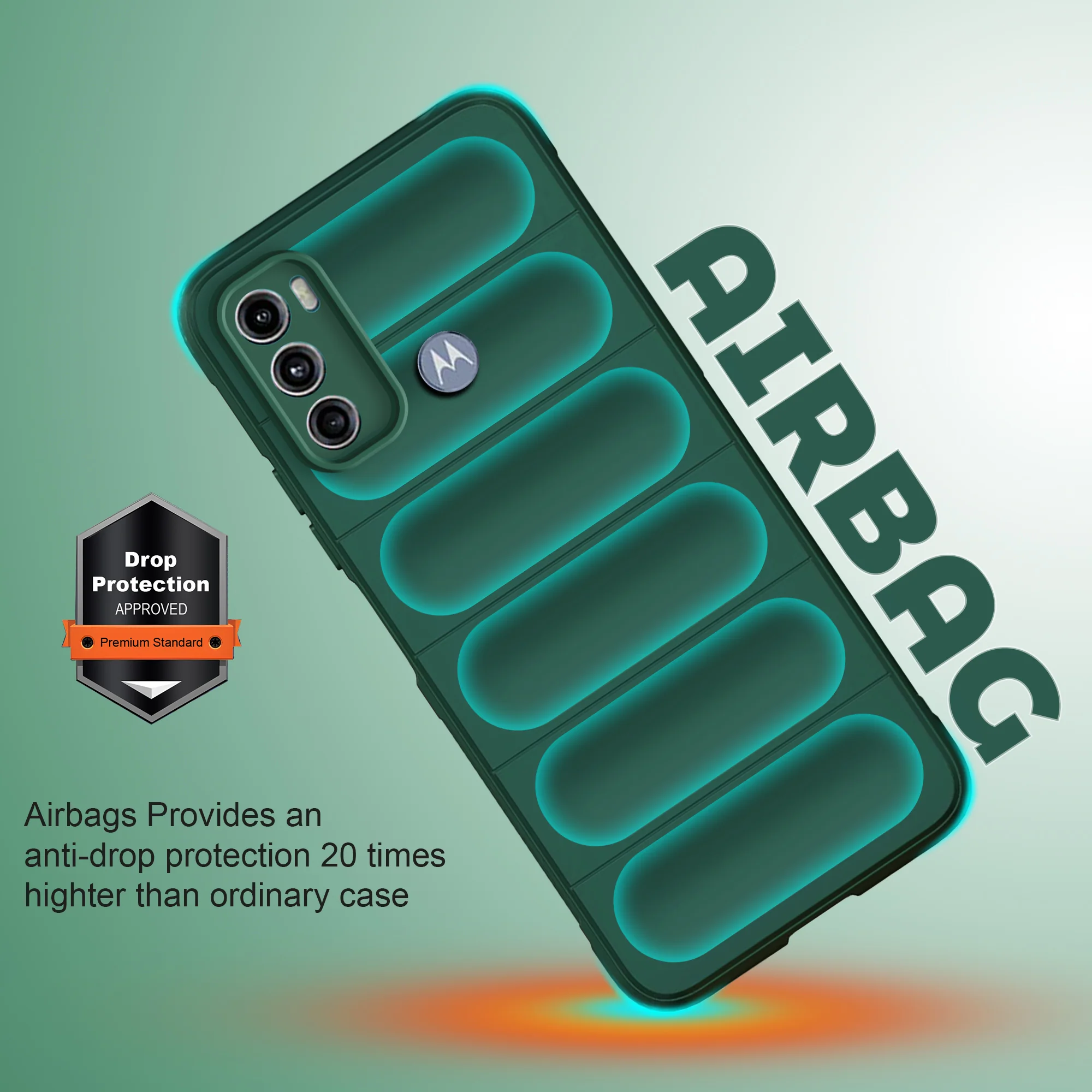 Soft Silicone Comfort Grip Back Cover Case For Motorola Moto G40 Fusion - Image 14