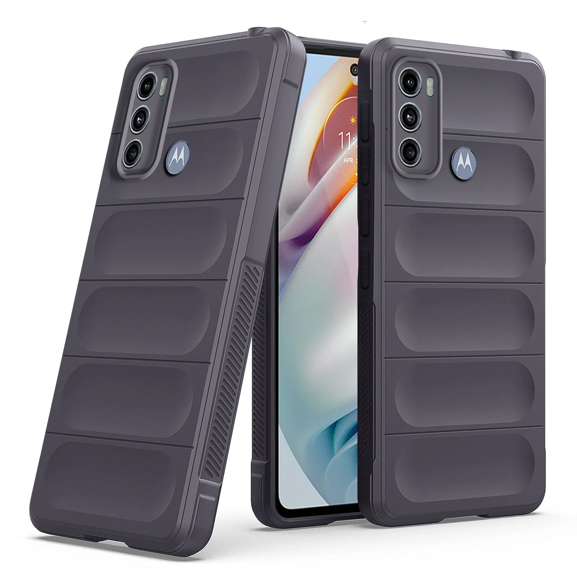 Soft Silicone Comfort Grip Back Cover Case For Motorola Moto G40 Fusion - Image 20