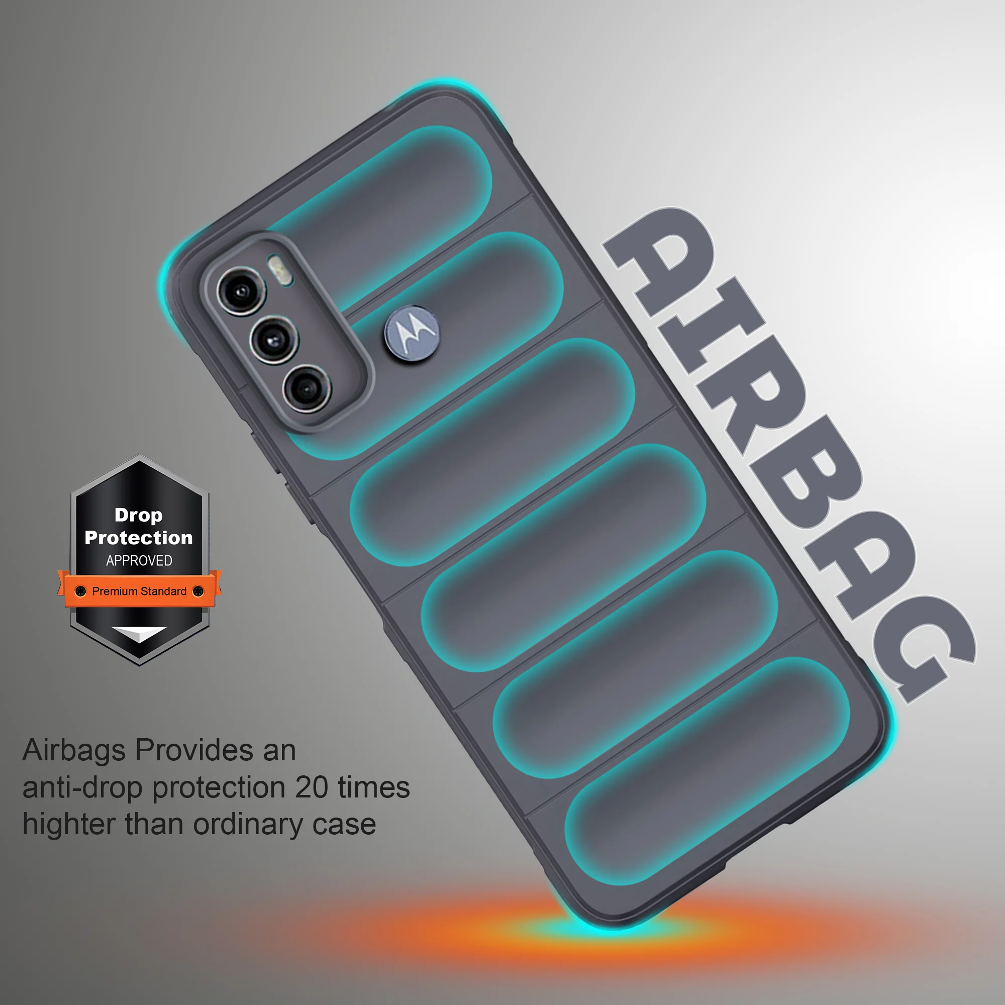 Soft Silicone Comfort Grip Back Cover Case For Motorola Moto G40 Fusion - Image 21