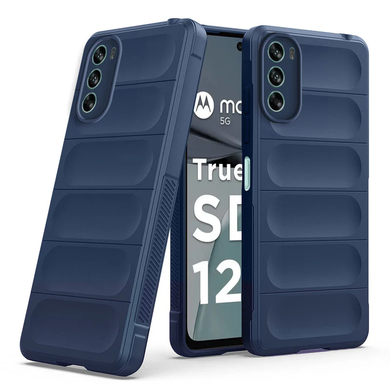 Soft Silicone Comfort Grip Back Cover Case For Motorola Moto G62 5G - Image 13