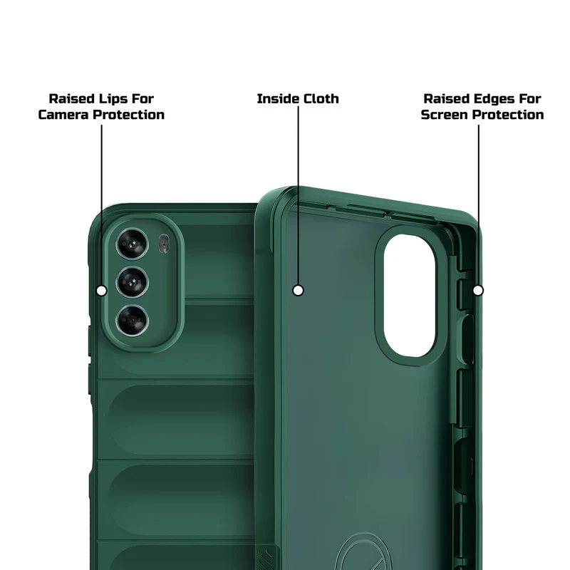 Soft Silicone Comfort Grip Back Cover Case For Motorola Moto G62 5G - Image 19
