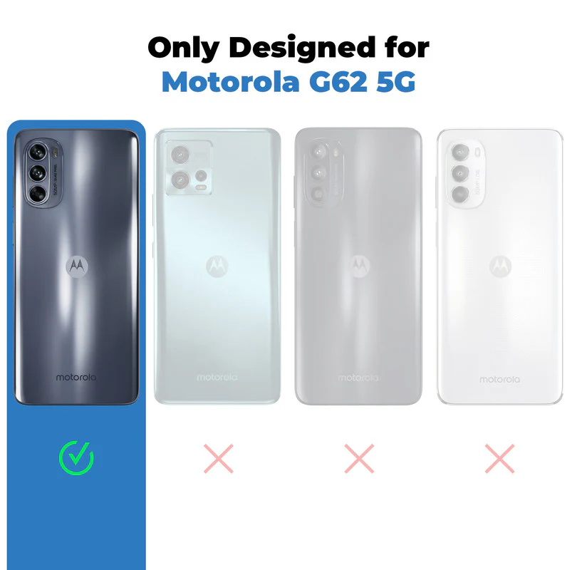 Soft Silicone Comfort Grip Back Cover Case For Motorola Moto G62 5G - Image 23