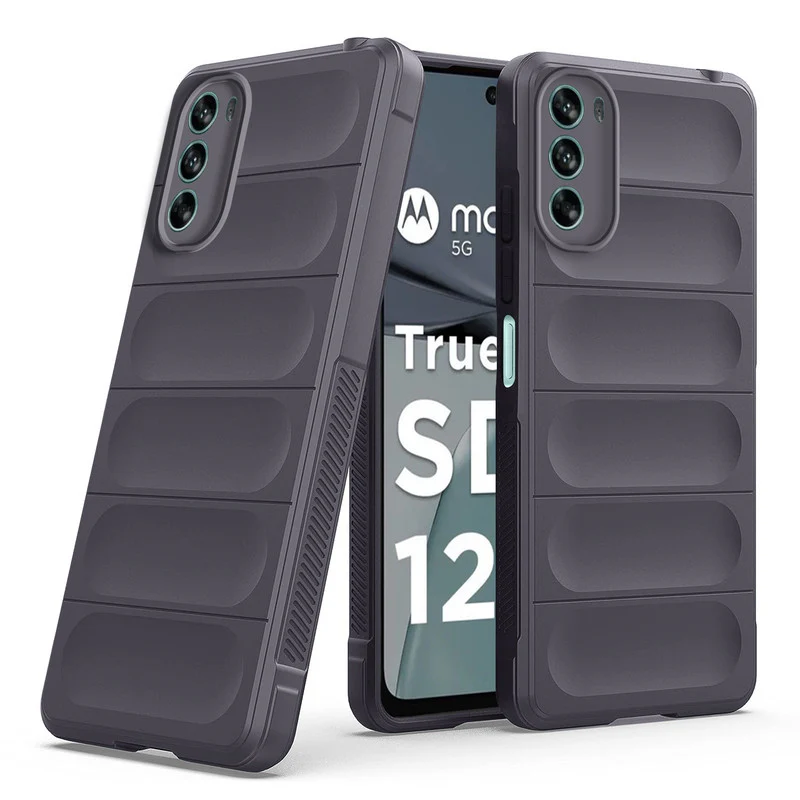 Soft Silicone Comfort Grip Back Cover Case For Motorola Moto G62 5G - Image 27