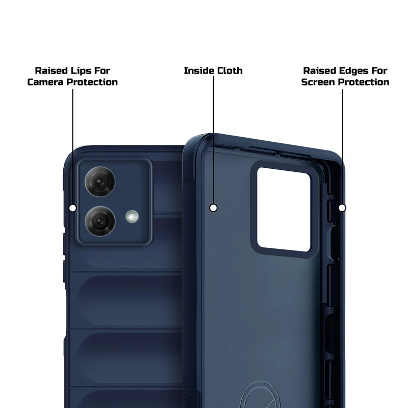 Soft Silicone Comfort Grip Back Cover Case For Motorola Moto G84 5G - Image 10