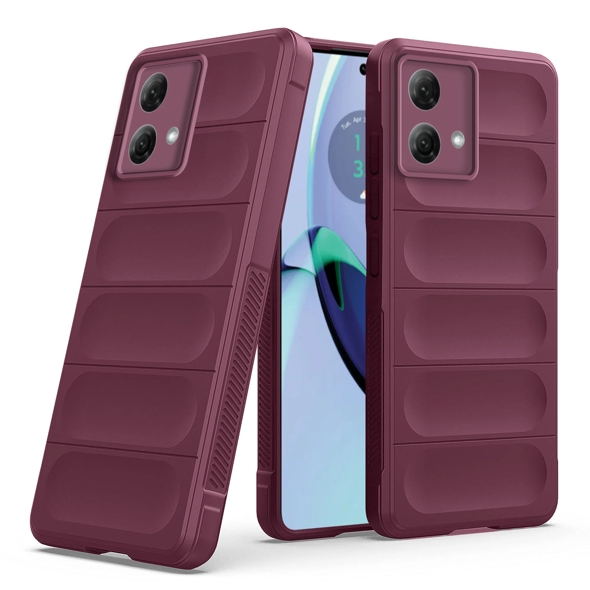 Soft Silicone Comfort Grip Back Cover Case For Motorola Moto G84 5G - Image 24
