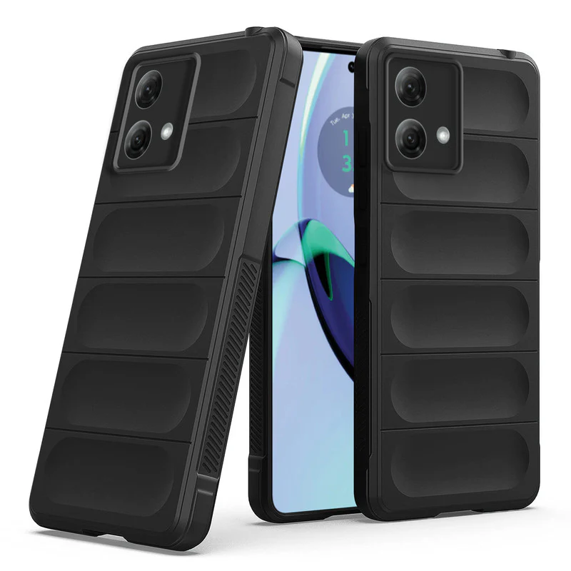 Soft Silicone Comfort Grip Back Cover Case For Motorola Moto G84 5G - Image 5