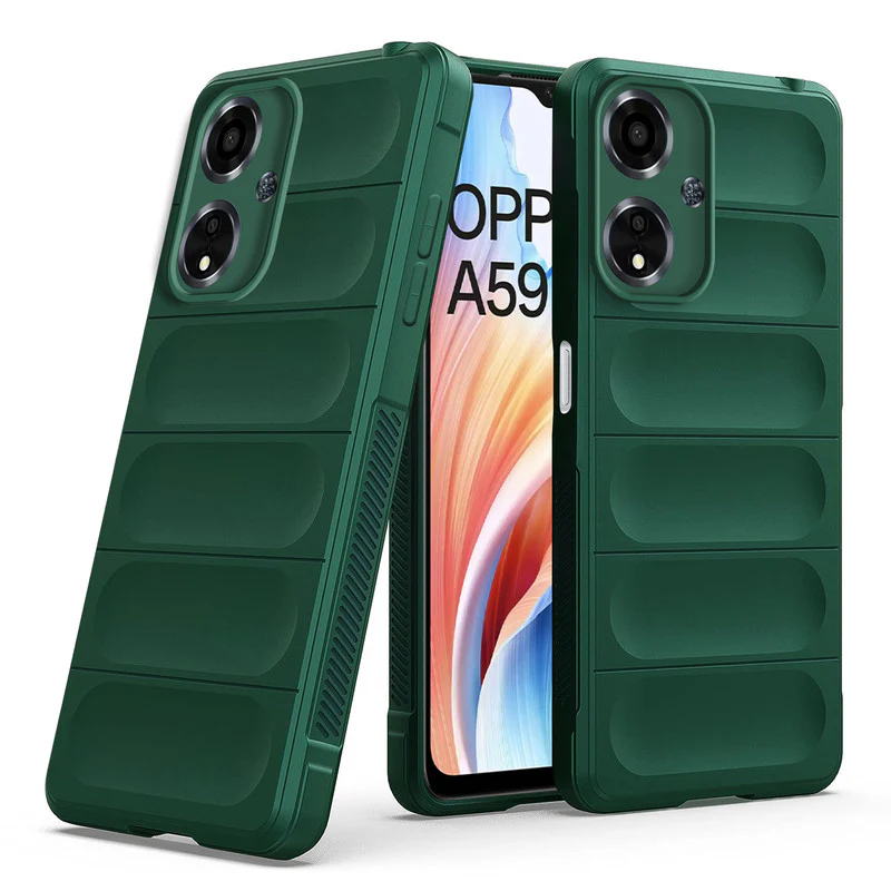 Soft Silicone Comfort Grip Back Cover Case For Oppo A59 5G - Image 17