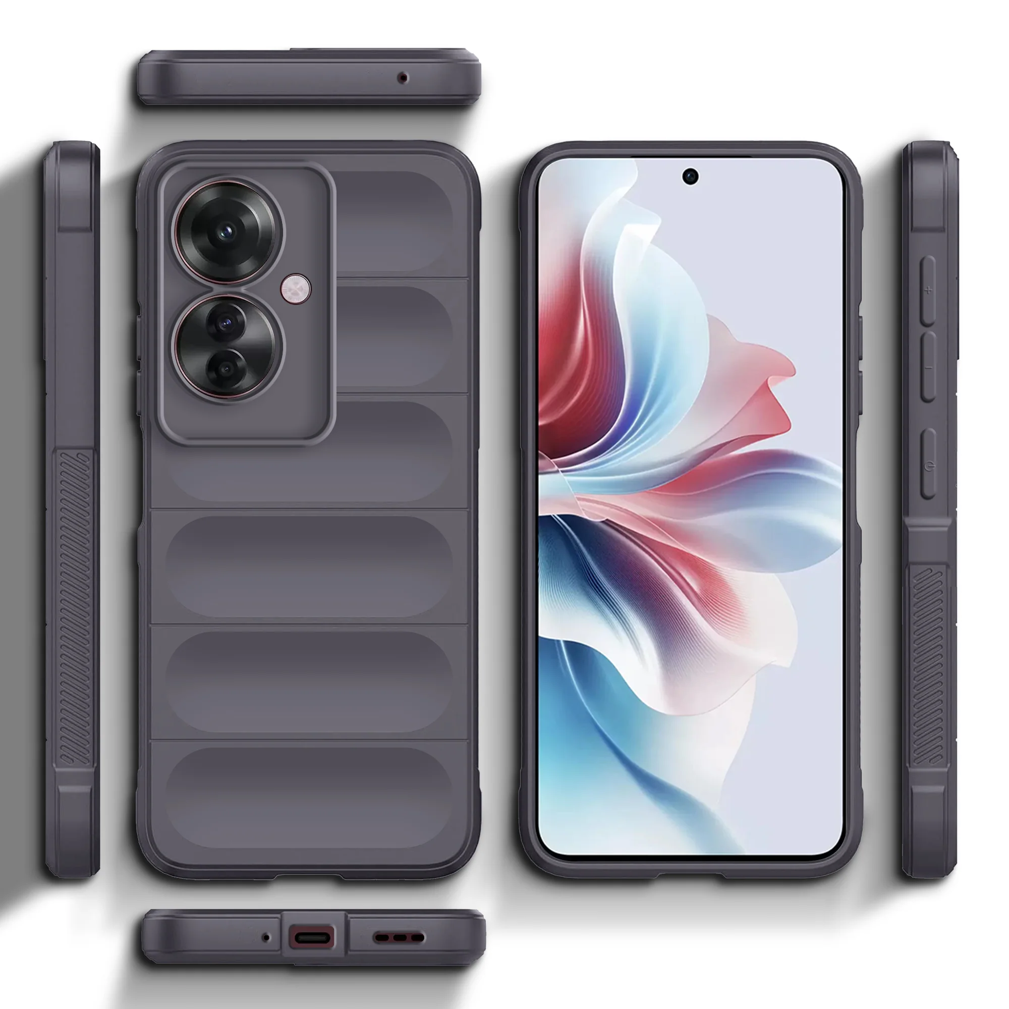 Soft Silicone Comfort Grip Back Cover Case For Oppo F25 Pro 5G - Image 22