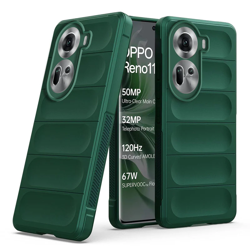 Soft Silicone Comfort Grip Back Cover Case For Oppo Reno 11 5G - Image 20